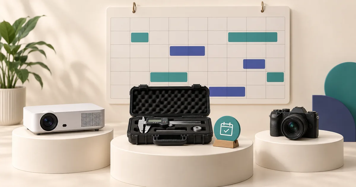 Equipment Booking Software: From Scheduling to Return